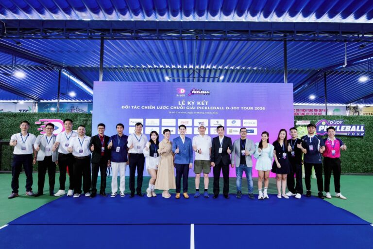 Giải Pickleball D-Joy Tour 2026: Tăng Cường Vị Thế Thể Thao Việt Nam Trên Thế Giới